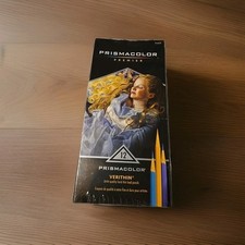 Prismacolor Premier Verithin Pencils, Assorted Colors, 12-Ct 02476 - New