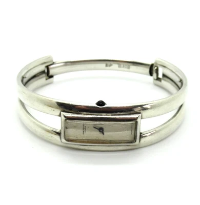 TOP DESIGNER JEAN PERRET Geneve Armbanduhr 800 Silber 70 Modernist Swiss massiv - Bild 1 von 4