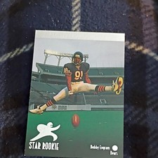 Upper Deck 1996 Star Rookie Bobby Engram #25 Chicago Bears NFL Football Card. rookie card picture
