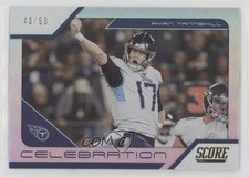 2021 Score Celebration Gold Zone 40/50 Ryan Tannehill #C6 w1s