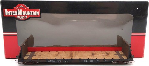 Coche plano mampara InterMountain 48751-04 HO Erie Lackawanna 70 toneladas #7003-personalizado | Condition: Used