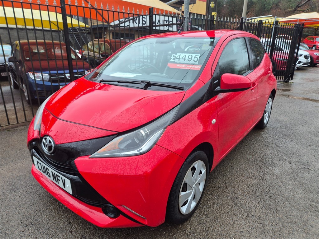 2016 Toyota AYGO VVT-I X-PLAY Hatchback Petrol Manual