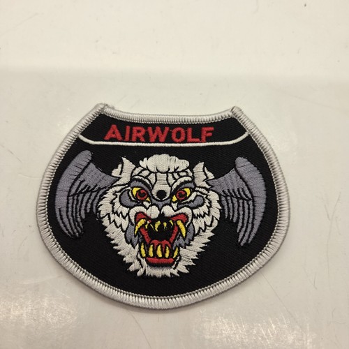 Airwolf Motiv bestickt 3" breit Bügelbild Patch - Bild 1 von 3