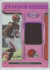 2022 Certified New Generation Jerseys Mirror Pink /249 David Bell #NGJ-DB 0w4i