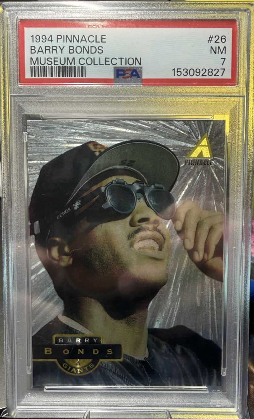 (PSA 7) 1994 Pinnacle - Barry Bonds #26 Museum Collection