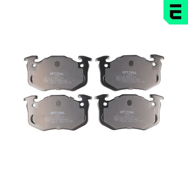 Optimal Bremsbelagsatz, Scheibenbremse BP-09896 FüR Renault-image