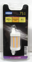Xavax Led Leuchtmittel Dimmbar R7S 8W=75W 1055Lm Warmweiß 2700K 369895