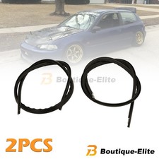 New 2x Roof Trim Strip For 1992-1995 Honda Civic 1.5 Hatchback 74316-sr3-003