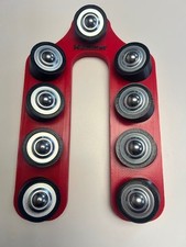 Bowling Release Trainer, Rev Trainer, Non Slip Base - Two color red / blk