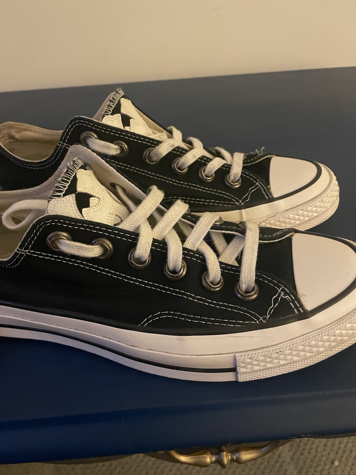 Chrome Hearts Converse Chuck Taylor Silver Dagger Mens size 7.5 thumbnail 10