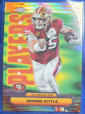 Topps 2025 Chrome Power Players Refractor George Kittle #PP-33 49ers