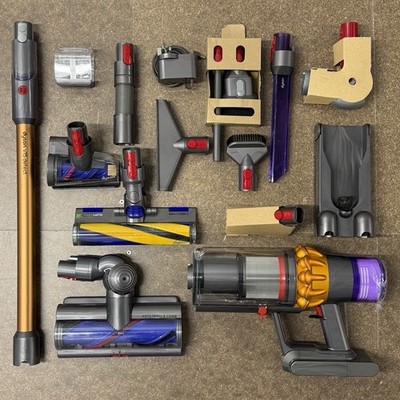 Dyson V15 SV22 Total Clean Staubsauger Komplettset alle Aufsätze Teile