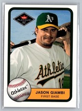 2001 Fleer Platinum #340 Jason Giambi