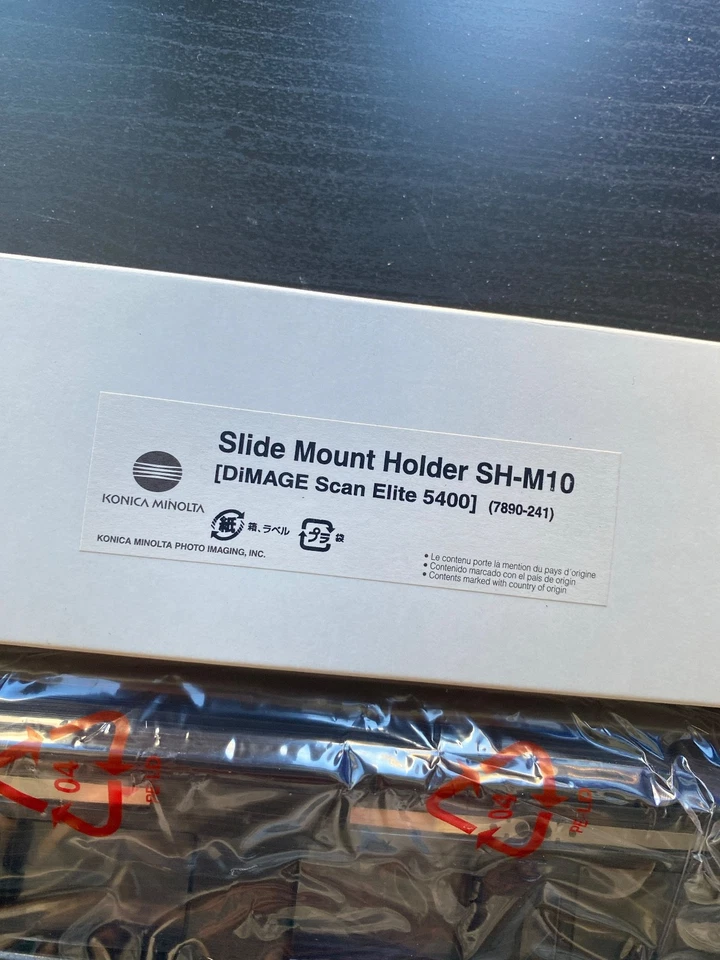 Slide Mount Holder for Minolta 5400 Film Scanner 35mm SH-M10 NIB 2pc - Image 2 of 4