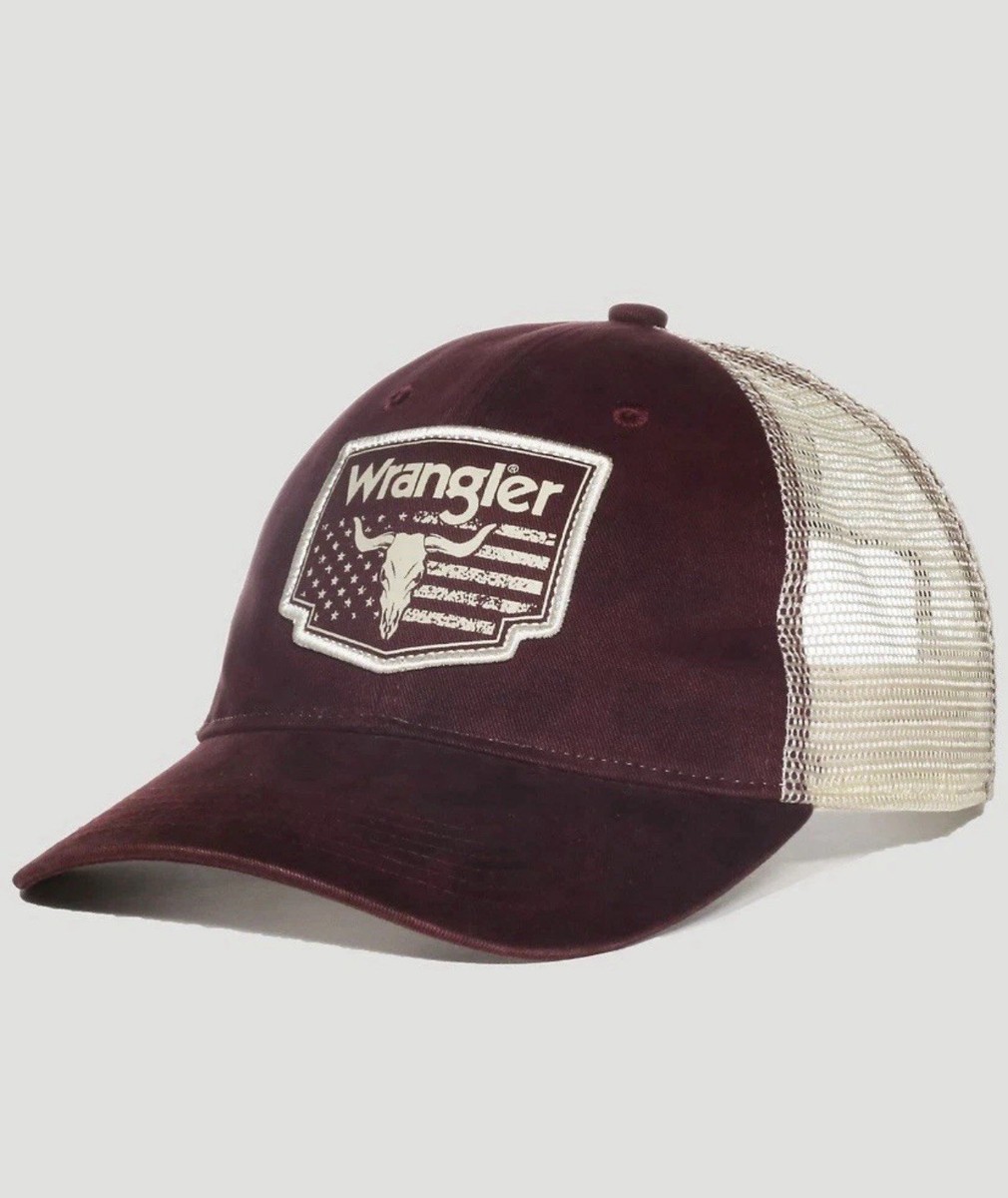 WRANGLER MEN'S STEER HEAD HAT View 5