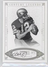 2012 Panini National Treasures Legends Century Silver 14/25 John Brodie #200 0e5