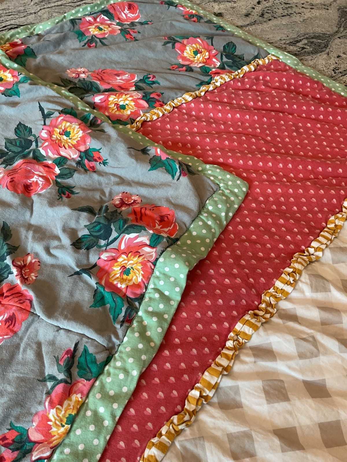 Matilda Jane Daydream Quilt Daydreamer Quilted Reversible Throw