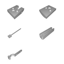 Canopy TTTSYD Air Brake Kit for RC Slope Glider Speed Control Glider