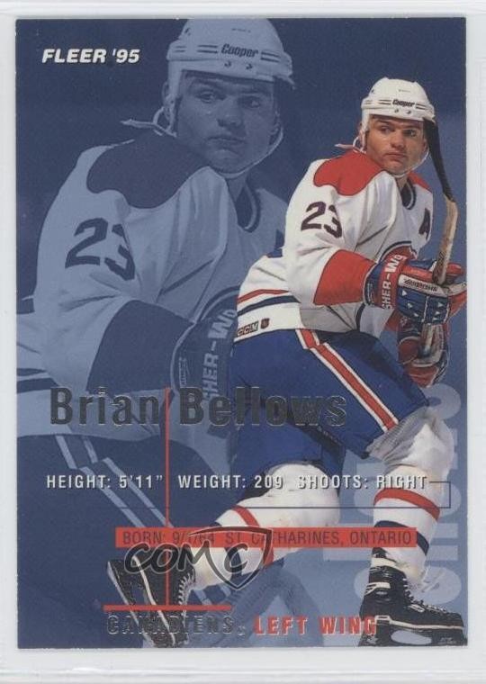 1994-95 Fleer Brian Bellows #101 0a0