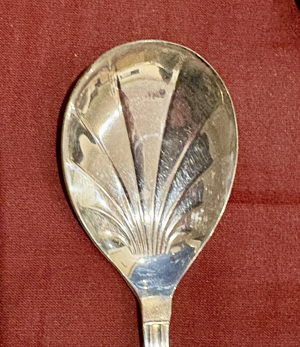 Vintage Sheffield England Silverplate Spoons Set of 6 in Box, RD 901963 Marked