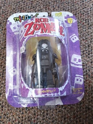 Minimates Art Asylum Rob Zombie 3  Figure Super Beast 2002 Volume 1 Sealed!