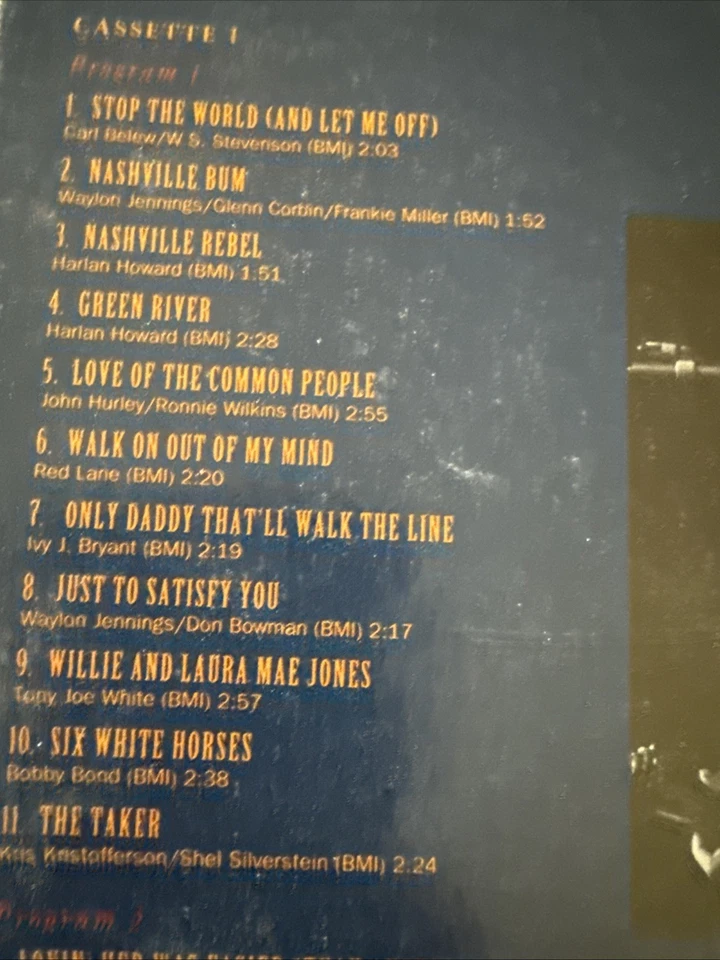 Only Daddy That'll Walk the Line: RCA Years Box Set Cassettes Waylon Jennings... - Imagem 3 de 4