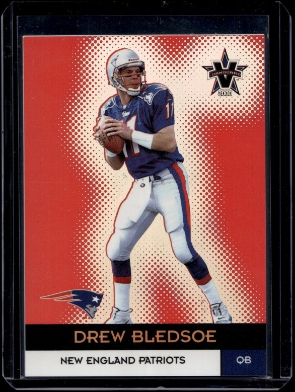 2000 Pacific Vanguard Football Drew Bledsoe #37 Premiere Date /138