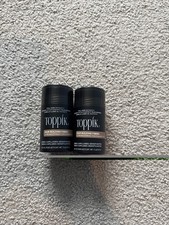 2 Pack Toppik Hair Building Fibers Light Brown 12g/.42 Oz Each Fash Ship