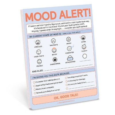 Knock Knock Knock Knock Today's Mood Nifty Note (Pastel) (Other printed item)