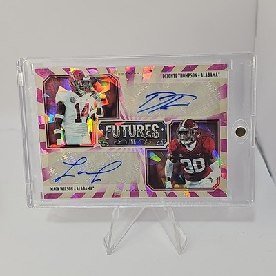 2019 Legacy Football Futures Ink Mack Wilson Deionte Thompson #d/10