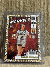 2025 Panini Donruss WNBA Net Marvels Hailey Van Lith #24 Rookie RC Sky