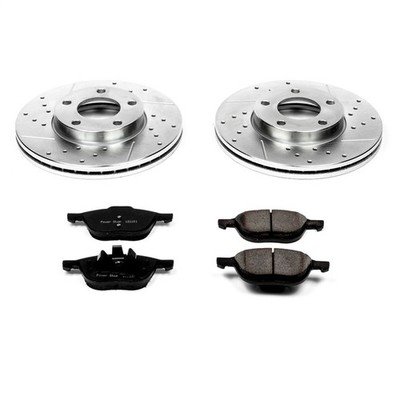 Power Stop K120 Z23 Daily Driver Brake Pad and Z23 Evolution Brake Rotor Kit