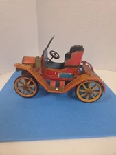 Modern Toys Tin Lever Car Patent #27579  Nice Piece. 