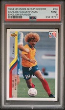 1994 Upper Deck World Cup English/Spanish Carlos Valderrama #54