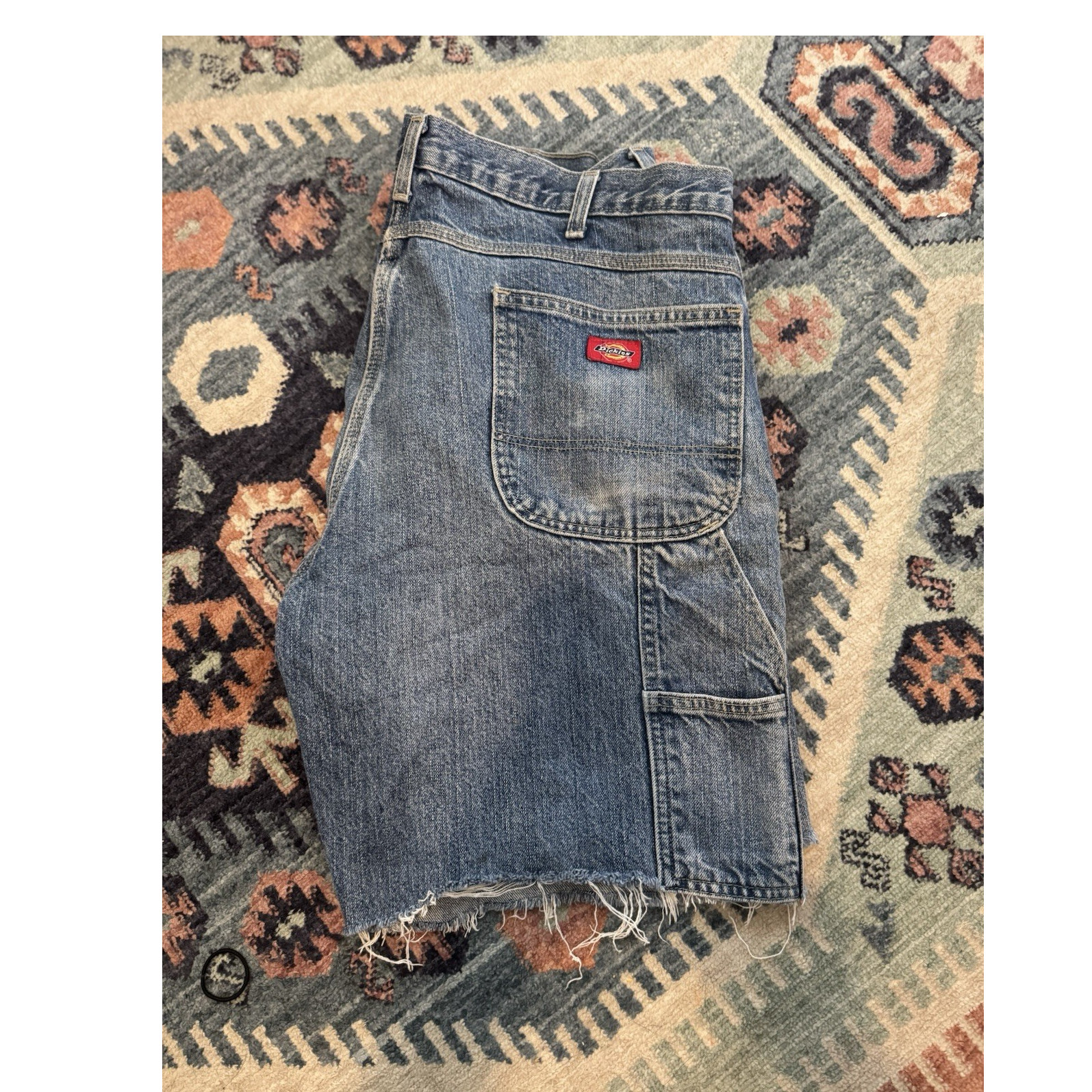 &rsquo;s Cargo Pocket Frayed Hem
