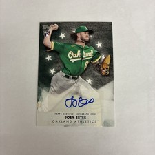 2024 Topps Update Baseball Stars Autographs Joey Estes RC Oakland Athletics
