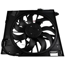 Engine radiator cooling fan assembly C2P16825 for 2009 2010 Jaguar XF 07-09 XKR-