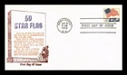Dr Jim Stamps 50 Star Flag First Day Cover Khol Kraft Cachet