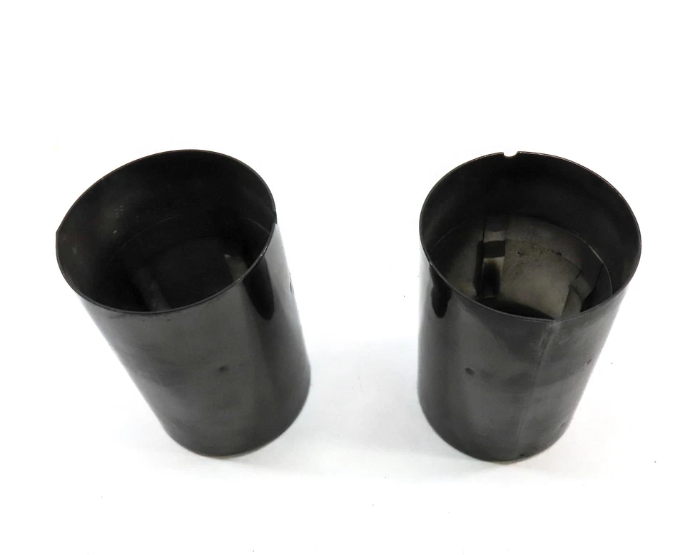 17-21 BMW 230i (F22) 2.0L LEFT & RIGHT EXHUAST MUFFLER TIP SET 2 (BLACK CHROME) - Image 4 of 4