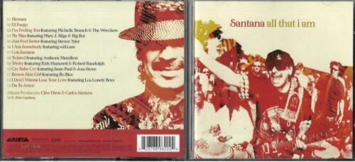 CD de musique rock santana sans compilation