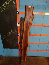 #A759    7/8" THICK  black walnut Live Edge Slab lumber KILN DRIED