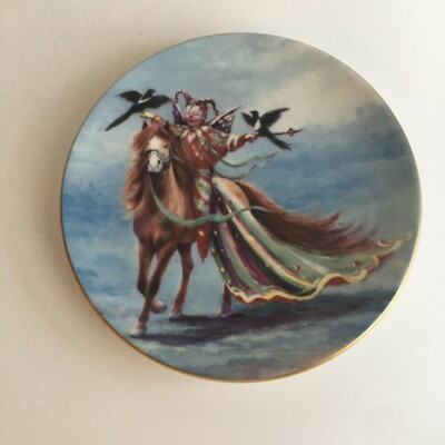 Arabia Knight Of Happiness Wall Sussi Anna Aberg Plate | eBay