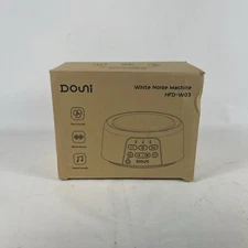 DOUNI HFD-W03 White Noise Sleep Sound Machine With Cord - TESTED