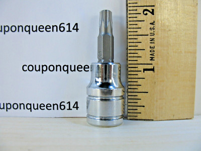 Kobalt 81971-0622, 3/8'' Drive Tamper Proof Torx Bit Socket TT30