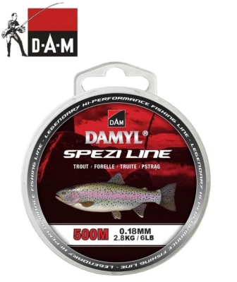 Monofile Angelschnur Forelle - Damyl Spezi Line 0,18mm 0,20mm 0,22mm 0,25mm DAM