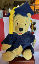 Disneyland Grad Gradnite Pooh Bean Bag Plush Vintage Walt Disney Mouseketoys