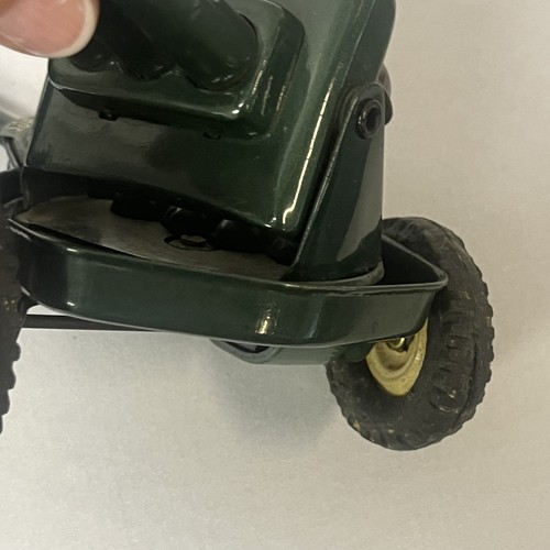 Vintage 2pc Military Search Light Jeep & Ammunition Cart Tin Toys (LK1109) - Picture 22 of 24