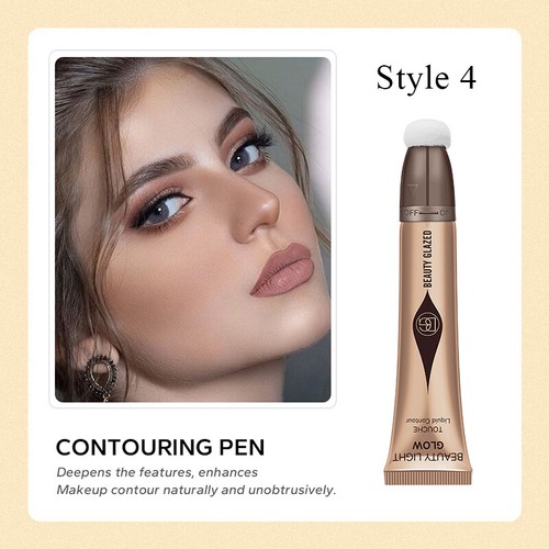 Contour Beauty Wand,Liquid Highlighter Wand,Blush Wand with Cushion Applicator - Picture 15 of 25