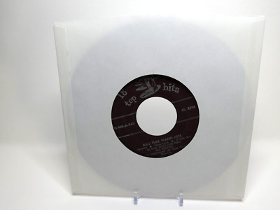 Knuckles O'Toole   Rag Time Piano Hits / 18 Top Hits   H-400  Vinyl, 7''  G