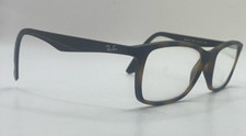 RAY-BAN EYEGLASSES FRAMES ONLY RB7047-5573 BROWN FULL RIM 54-17-140